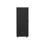 Lanberg Rack cabinet 19 free-standing 42U/800x1000 (flat pack) with mesh door lCD V2, black , Lanberg