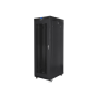 Lanberg Rack cabinet 19 free-standing 42U/800x1000 (flat pack) with mesh door lCD V2, black , Lanberg