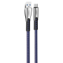 ColorWay Cable USB Type-C (Zinc Aalloy) 2.4А, 1m , CW-CBUC012-BL