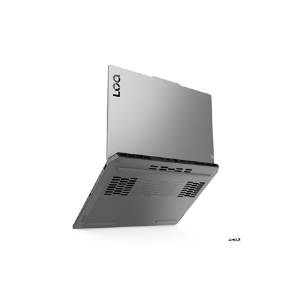 Lenovo- LOQ 15AHP10 AMD , Luna Grey , 15.6 , IPS , FHD , 1920 x 1080 pixels , Anti-glare , AMD Ryzen 7 , 250 , 16 GB , SODIMM DDR5 , Solid-state drive capacity 512 GB , NVIDIA GeForce RTX 5060 , GDDR7 , 8 GB , Windows 11 Home , 802.11ax , Bluetooth versio