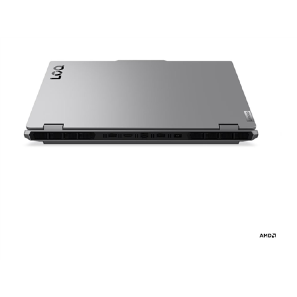 Lenovo- LOQ 15AHP10 AMD , Luna Grey , 15.6 , IPS , FHD , 1920 x 1080 pixels , Anti-glare , AMD Ryzen 7 , 250 , 16 GB , SODIMM DDR5 , Solid-state drive capacity 512 GB , NVIDIA GeForce RTX 5060 , GDDR7 , 8 GB , Windows 11 Home , 802.11ax , Bluetooth versio