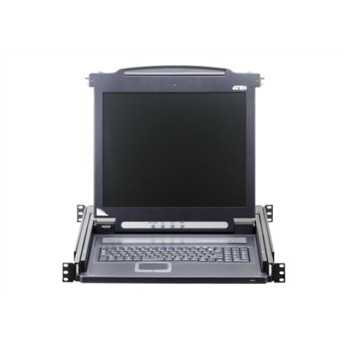 Aten , Single Rail LCD Console (PS/2-USB, VGA) , CL1000N