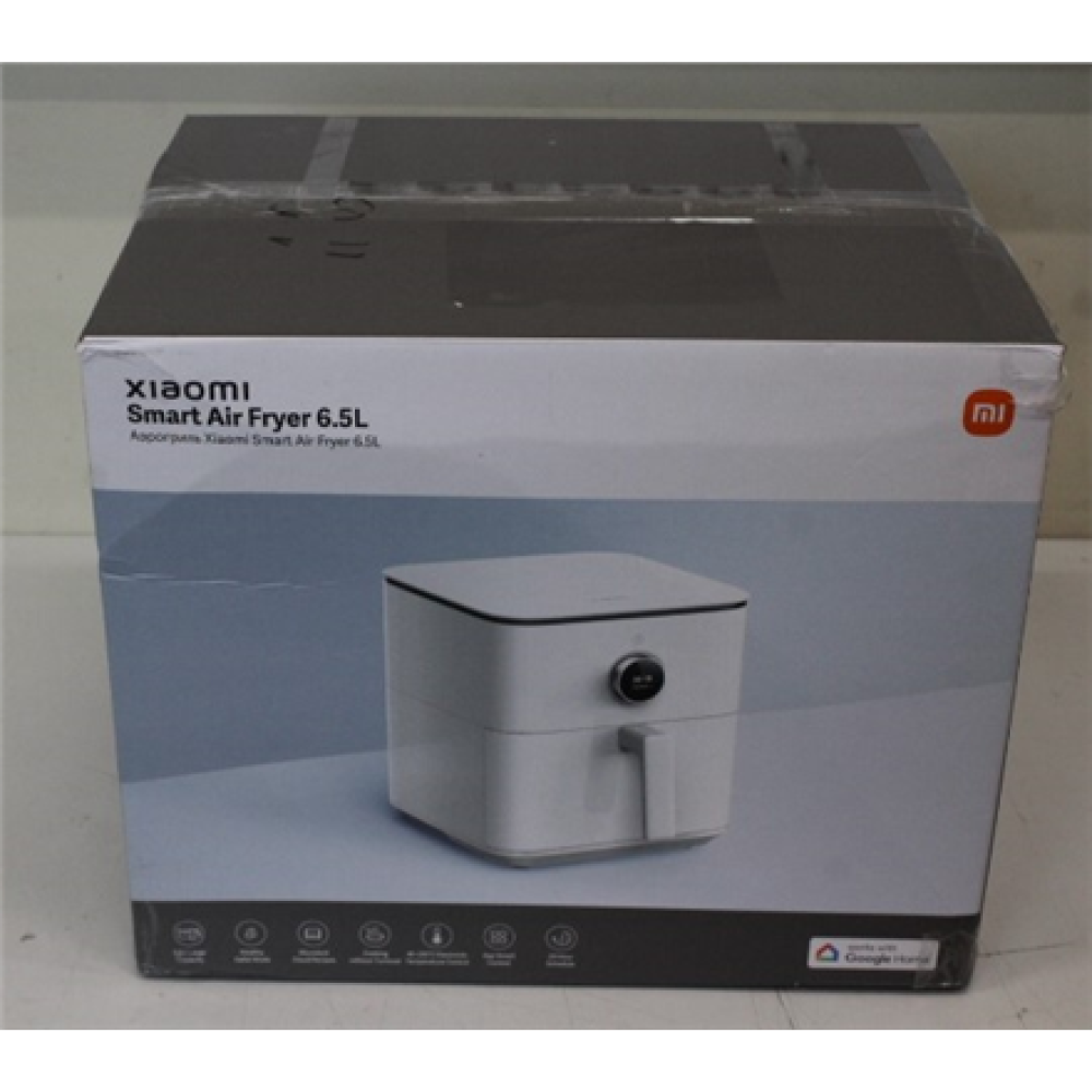 SALE OUT. Xiaomi Smart Air Fryer 6.5L White EU , Xiaomi Smart Air Fryer EU , Power 1800 W , Capacity 6.5 L , White , UNPACKED, DAMAGED CORPUS EDGES