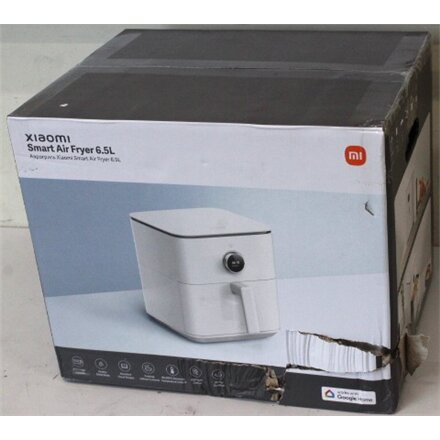 SALE OUT. Xiaomi Smart Air Fryer 6.5L White EU , Xiaomi Smart Air Fryer EU , Power 1800 W , Capacity 6.5 L , White , DAMAGED PACKAGING