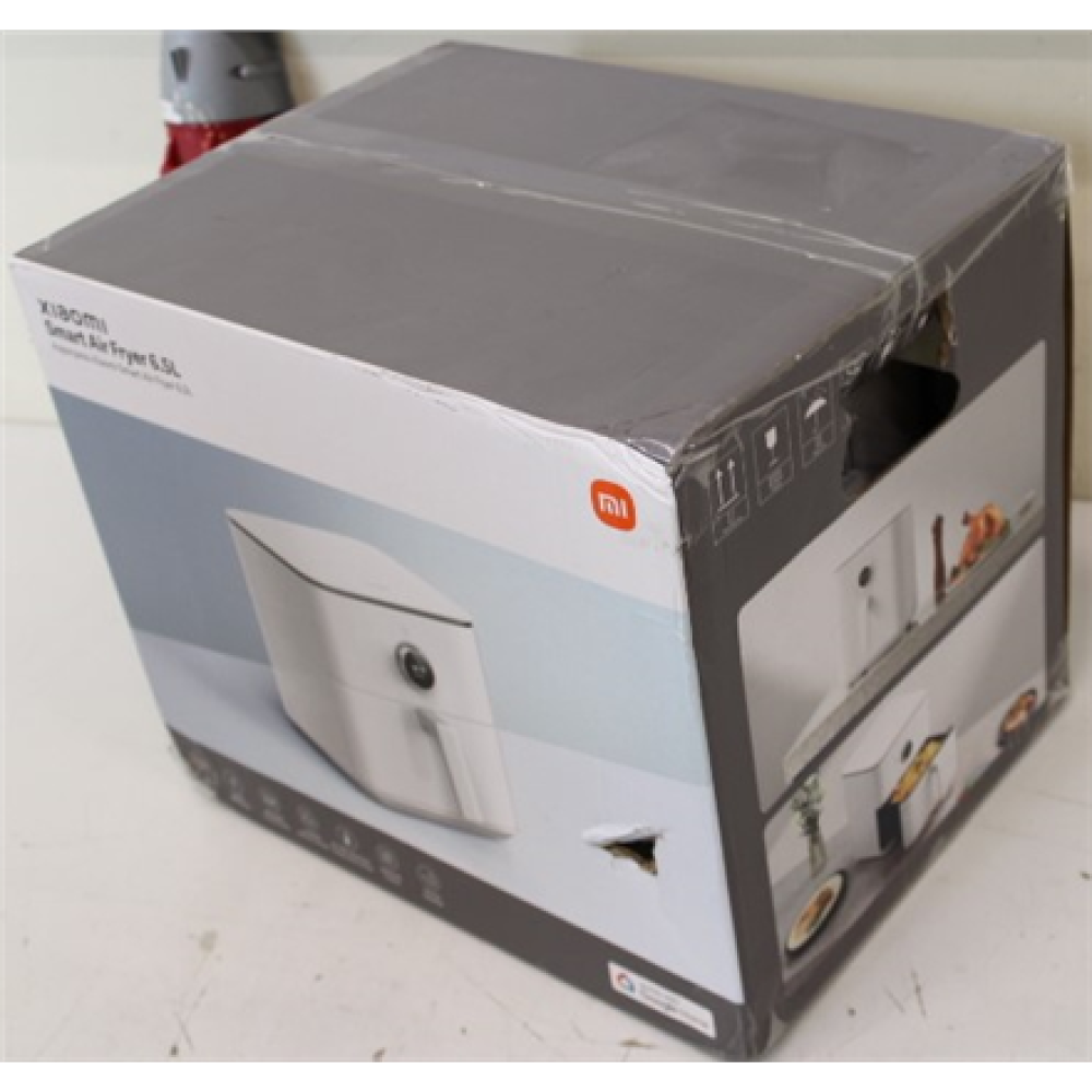 SALE OUT. Xiaomi Smart Air Fryer 6.5L White EU , Xiaomi Smart Air Fryer EU , Power 1800 W , Capacity 6.5 L , White , DAMAGED PACKAGING, MARKS ON TOP