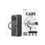 CARE by PanzerGlassFeature Case Transparent w. Black Kickstand & MagSafe iPhone 16 Pro Max , CARE