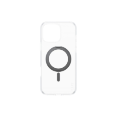 CARE by PanzerGlassFeature Case Transparent w. Black Kickstand & MagSafe iPhone 16 Pro Max , CARE