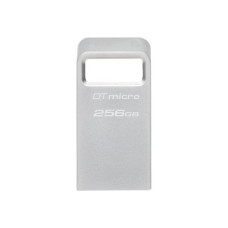 Kingston , USB 3.2 Flash Drive , DataTraveler micro , 256 GB , USB Type-A , Silver