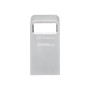 Kingston , USB 3.2 Flash Drive , DataTraveler micro , 256 GB , USB Type-A , Silver