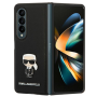 Samsung Galaxy Z Fold 4 (SM-F936) Karl Lagerfeld Case Cover, Black , Karl Lagerfeld