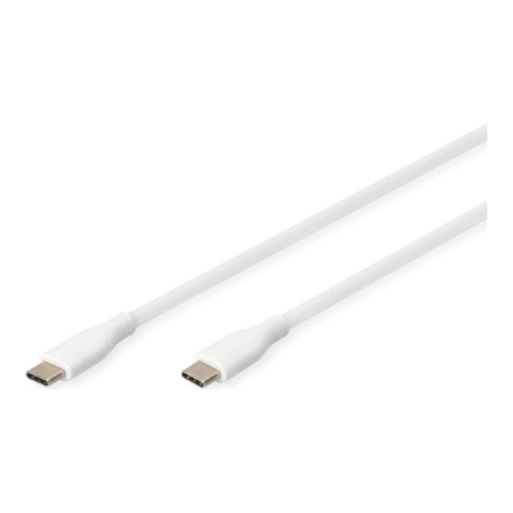 Digitus Silicone Connection Cable , AK-300341-020-W , USB-C to USB-C