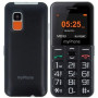 myPhone Halo Easy , Black , 1.77 , TFT , 24 MB , 32 MB , Single SIM , Bluetooth , Main camera resolution 0.3 MP , 1000 mAh