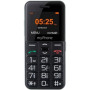 myPhone Halo Easy , Black , 1.77 , TFT , 24 MB , 32 MB , Single SIM , Bluetooth , Main camera resolution 0.3 MP , 1000 mAh