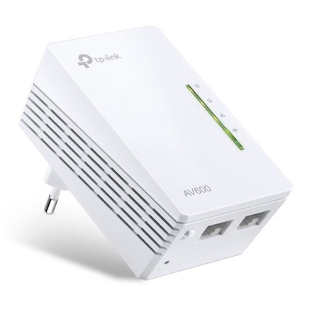 TP-LINK , AV600 Wi-Fi Powerline Extender , TL-WPA4220 , 10/100 Mbit/s , Ethernet LAN (RJ-45) ports 2 , 802.11n , Wi-Fi data rate (max) 300 Mbit/s , Data transfer rate (max) 600 Mbit/s