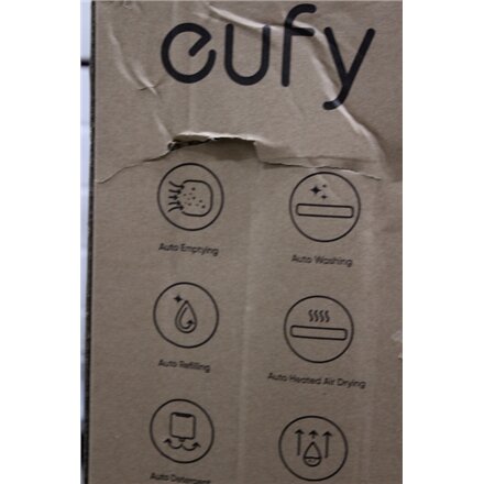 SALE OUT. Anker Eufy Robot Vacuum Cleaner Omni S1 , Anker Eufy Robot Vacuum Cleaner with All-in-One Station , Omni S1 , Wet&Dry , Operating time (max) 216 min , 4600 mAh , 8000 Pa , Gray , DAMAGED PACKAGING
