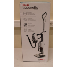 SALE OUT. Polti PTEU0295 VAPORETTO 3 CLEAN 3-in-1 steam cleaner, White , Polti , Steam cleaner , PTEU0295 Vaporetto 3 Clean 3-in-1 , Power 1800 W , Steam pressure Not Applicable bar , Water tank capacity 0.5 L , White , DAMAGED PACKAGING