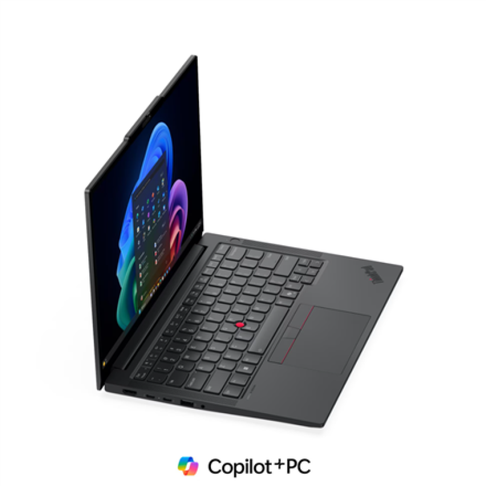 Lenovo ThinkPad E14 G8 Intel , Black , 14 , IPS , 1920 x 1200 pixels , WUXGA , Anti-glare , Intel Core Ultra 7 , 355 , 16 GB , SODIMM DDR5 , Solid-state drive capacity 512 GB , Intel Graphics , Windows 11 Pro , 802.11be , Bluetooth version 5.4 , Keyboard 