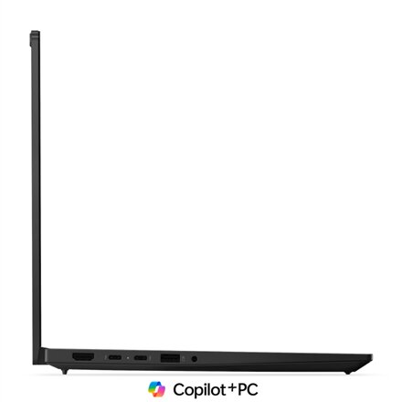 Lenovo ThinkPad E14 G8 Intel , Black , 14 , IPS , 1920 x 1200 pixels , WUXGA , Anti-glare , Intel Core Ultra 7 , 355 , 16 GB , SODIMM DDR5 , Solid-state drive capacity 512 GB , Intel Graphics , Windows 11 Pro , 802.11be , Bluetooth version 5.4 , Keyboard 