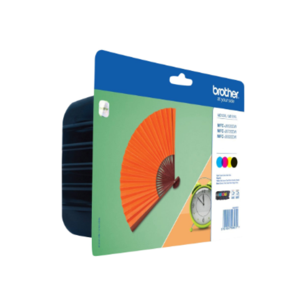 Brother LC129XLVALBP , Ink Cartridge , Black, Cyan, Magenta, Yellow