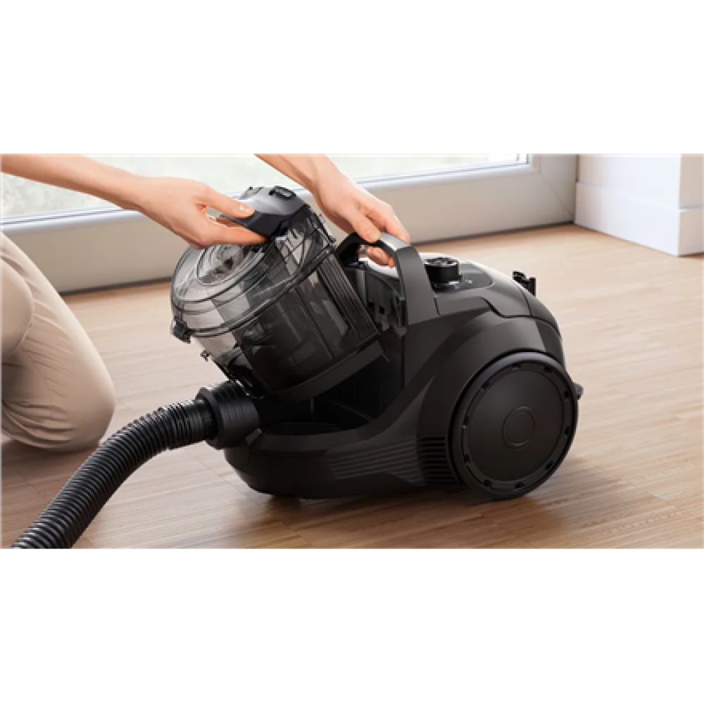 Bosch Vacuum Cleaner , BGC21X300 Serie 4 , Bagless , Power 550 W , Dust capacity 2 L , Black