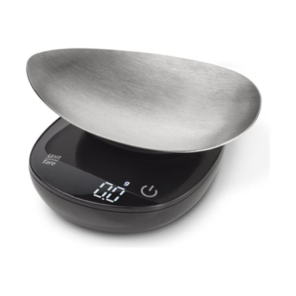 Caso , Precision Weighing Scale , FinoCompact , Maximum weight (capacity) 0.5 kg , Graduation 1 g , Display type LED , Black/Stainless Steel