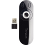 Targus , Laser Presentation Remote , Black, Grey , Plastic , * Clear & intuitive layout enables users to open and operate a presentation with ease. Laser pointer makes it easy to highlight presentation content while the back-lit buttons make it easy t