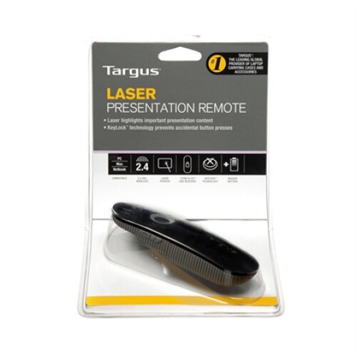 Targus , Laser Presentation Remote , Black, Grey , Plastic , Weight 57 g