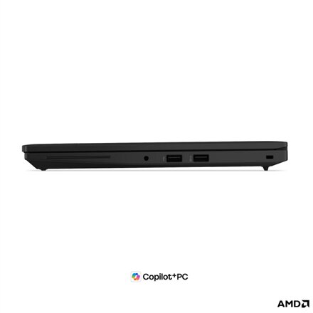 Lenovo ThinkPad L14 G7 AMD , Black , 14 , IPS , WUXGA , 1920 x 1200 pixels , Anti-glare , AMD Ryzen AI 5 , 430 , 24 GB , SODIMM DDR5 , Solid-state drive capacity 512 GB , AMD Radeon 840M Graphics , Windows 11 Pro , 802.11be , Bluetooth version 5.4 , 4G up