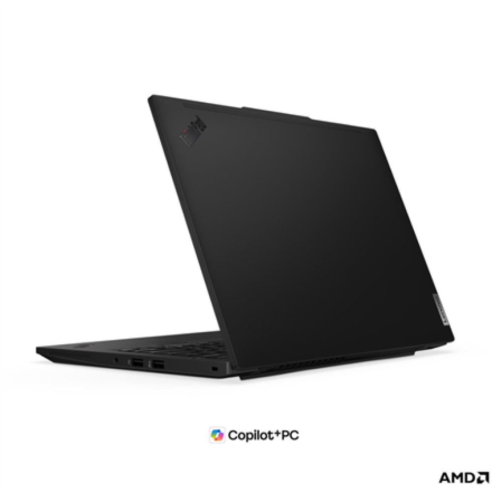 Lenovo ThinkPad L14 G7 AMD , Black , 14 , IPS , WUXGA , 1920 x 1200 pixels , Anti-glare , AMD Ryzen AI 5 , 430 , 24 GB , SODIMM DDR5 , Solid-state drive capacity 512 GB , AMD Radeon 840M Graphics , Windows 11 Pro , 802.11be , Bluetooth version 5.4 , 4G up