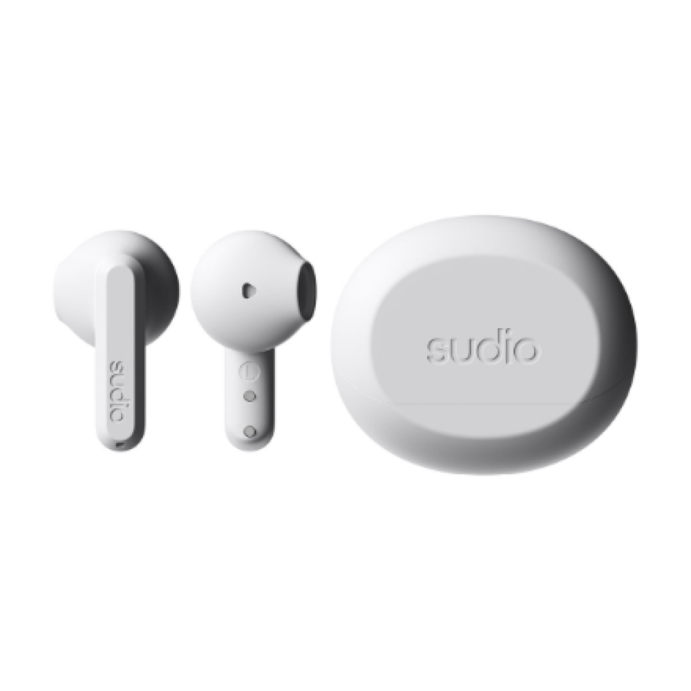 Sudio Earbuds , A3 , Bluetooth , In-ear , Microphone , White , Wireless