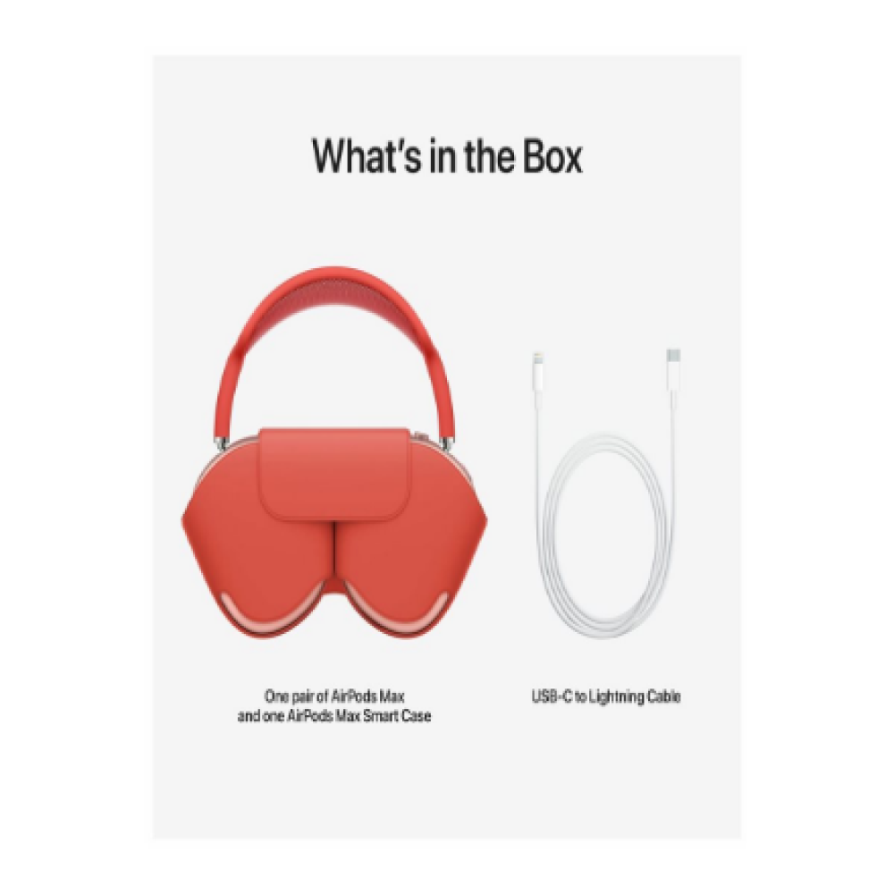 Apple , AirPods Max , Wireless , Over-ear , Microphone , Noise canceling , Wireless , Pink