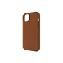 Fixed MagLeather , Back cover , Apple , iPhone 16 Plus , Leather , Brown