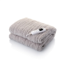 ETA , Electric Heated Blanket , 4325 90000 , Number of heating levels 9 , Number of persons 1 , Washable , Remote control , Shu velveteen & Coral fleece , 120 W , Beige