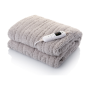 ETA , Electric Heated Blanket , 4325 90000 , Number of heating levels 9 , Number of persons 1 , Washable , Remote control , Shu velveteen & Coral fleece , 120 W , Beige