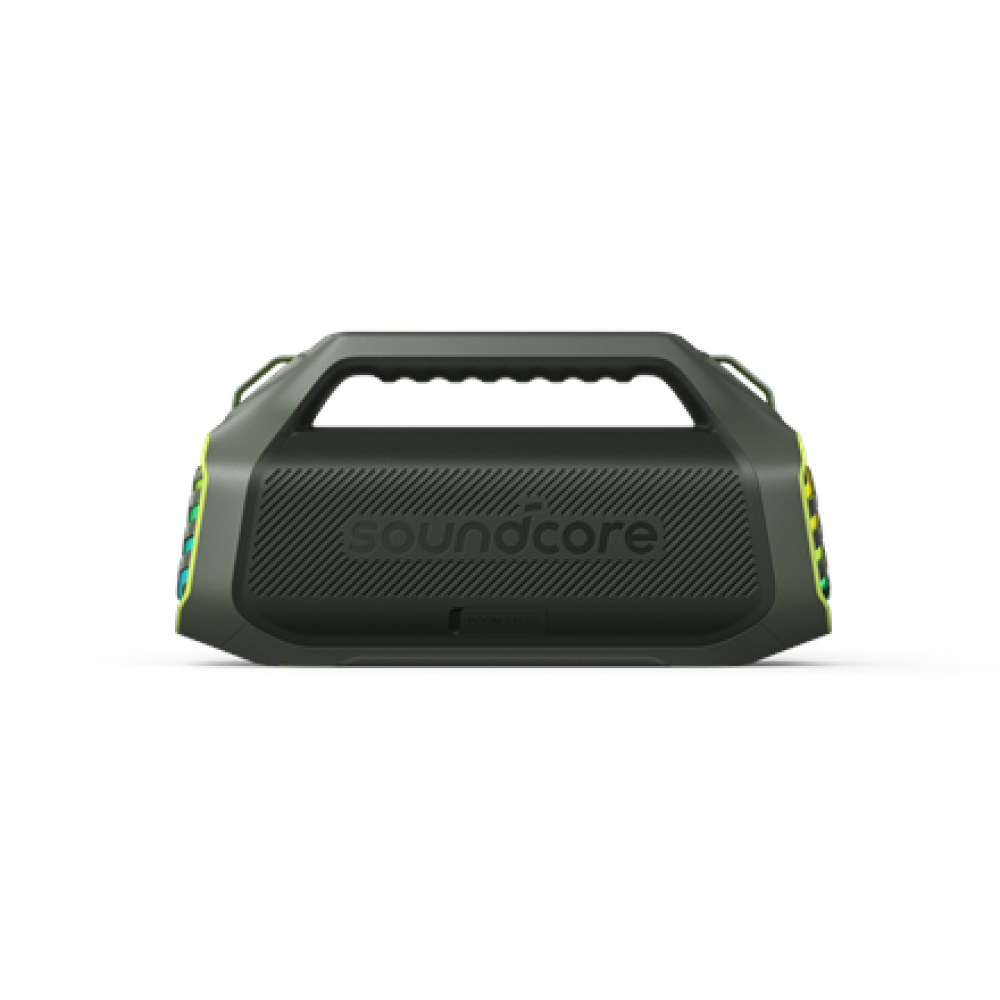 Anker Soundcore , Portable Bluetooth Speaker , Boom 2 Plus , 140 W , Bluetooth , Adventure Green , Portable , Wireless connection