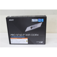 SALE OUT. MSI PRO B760-P WIFI DDR4 , MSI PRO B760-P WIFI DDR4 , Processor family Intel , Processor socket LGA1700 , DDR4 , Supported hard disk drive interfaces SATA, M.2 , Number of SATA connectors 4 , DAMAGED PACKAGING