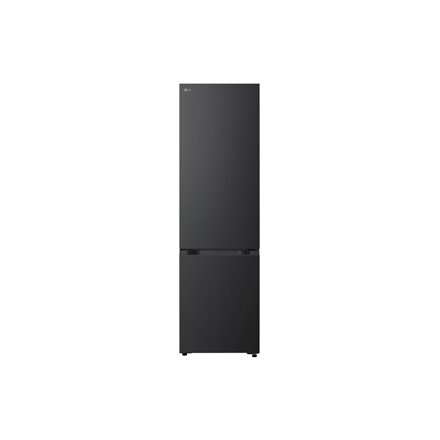 LG Refrigerator , GBBS726CEV , Energy efficiency class C , Free standing , Combi , Height 203 cm , Fridge net capacity 262 L , No Frost system , Freezer net capacity 113 L , Display , 34 dB , Essence Black Steel