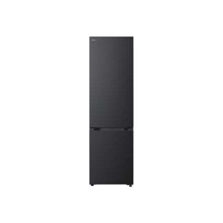 LG Refrigerator , GBBS726CEV , Energy efficiency class C , Free standing , Combi , Height 203 cm , Fridge net capacity 262 L , No Frost system , Freezer net capacity 113 L , Display , 34 dB , Essence Black Steel