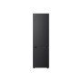 LG Refrigerator , GBBS726CEV , Energy efficiency class C , Free standing , Combi , Height 203 cm , Fridge net capacity 262 L , No Frost system , Freezer net capacity 113 L , Display , 34 dB , Essence Black Steel