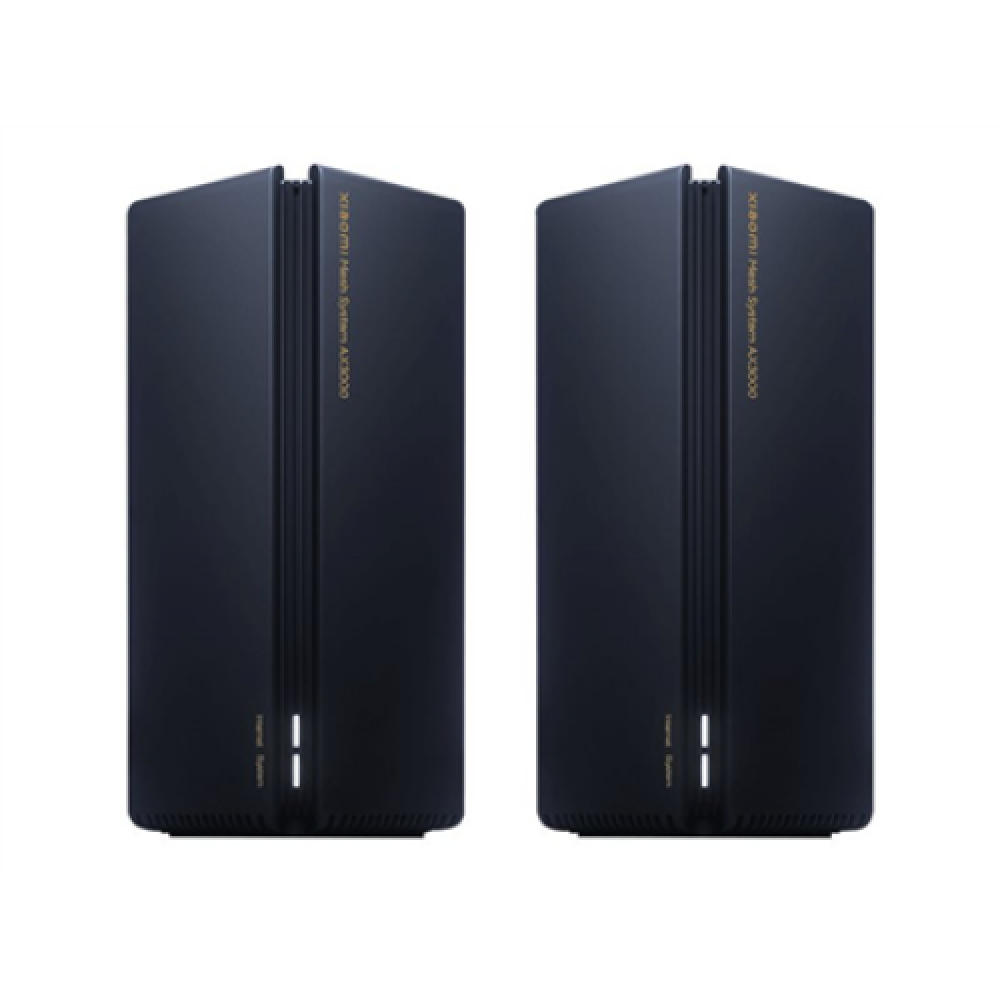 Mesh System , AX3000 (2-pack) , 802.11ax , 574+2402 Mbit/s , Ethernet LAN (RJ-45) ports 3 , Mesh Support Yes , MU-MiMO No , No mobile broadband , Antenna type Internal