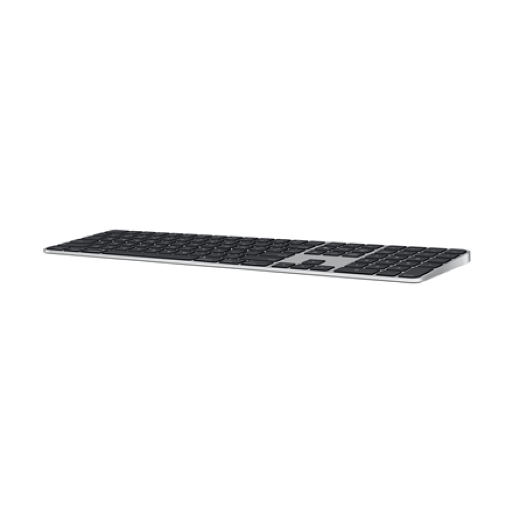 Apple Magic Keyboard with Touch ID and Numeric Keypad , Keyboard , Wireless , Russian , Bluetooth , Black