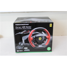 SALE OUT. Thrustmaster Steering Wheel Ferrari 458 Spider Racing Wheel, Black/Red , Thrustmaster , Steering Wheel Ferrari 458 Spider Racing Wheel , DAMAGED PACKAGING , Black/Red