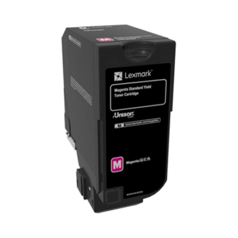 Lexmark CS720 Magenta Standard Yield Toner Cartridge , Lexmark Cartridge , Magenta