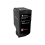 Lexmark CS720 Magenta Standard Yield Toner Cartridge , Lexmark Cartridge , Magenta