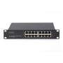Digitus , 16-port Gigabit Ethernet Switch , DN-80115 , Unmanaged , Rackmountable , 10/100 Mbps (RJ-45) ports quantity , 1 Gbps (RJ-45) ports quantity , SFP+ ports quantity , Power supply type Internal