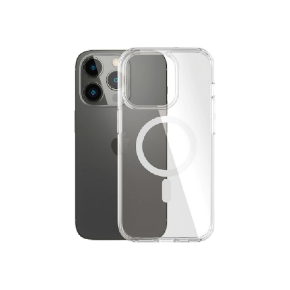 PanzerGlass , HardCase MagSafe Compatible , Back protection , Apple , iPhone 14 Pro , 100% Recycled Polyurethane (TPU) , Transparent , MagSafe compatible; Military Grade Standard; 100% recycled frame material