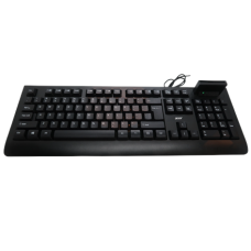 Acer AKW320 , Keyboard , Wired , US , Smart Card Reader , Black , Retil pack