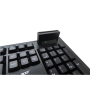 Acer AKW320 , Keyboard , Wired , US , Smart Card Reader , Black , Retil pack