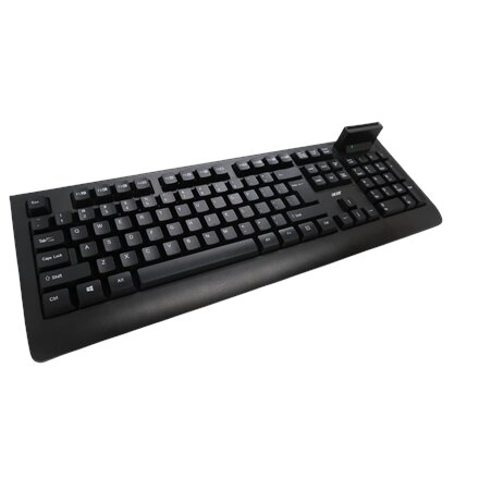 Acer AKW320 , Keyboard , Wired , US , Smart Card Reader , Black , Retil pack