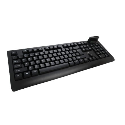 Acer AKW320 , Keyboard , Wired , US , Smart Card Reader , Black , Retil pack